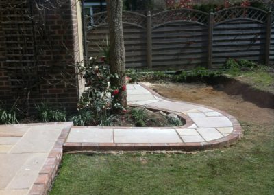 Garden path, Bradford Brickwork